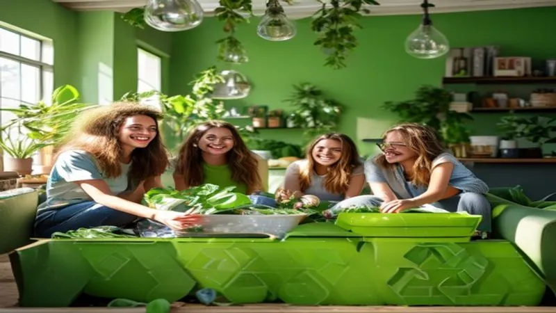 Sống Xanh: Tái Chế, Giảm Rác Thải Cho Giới Trẻ