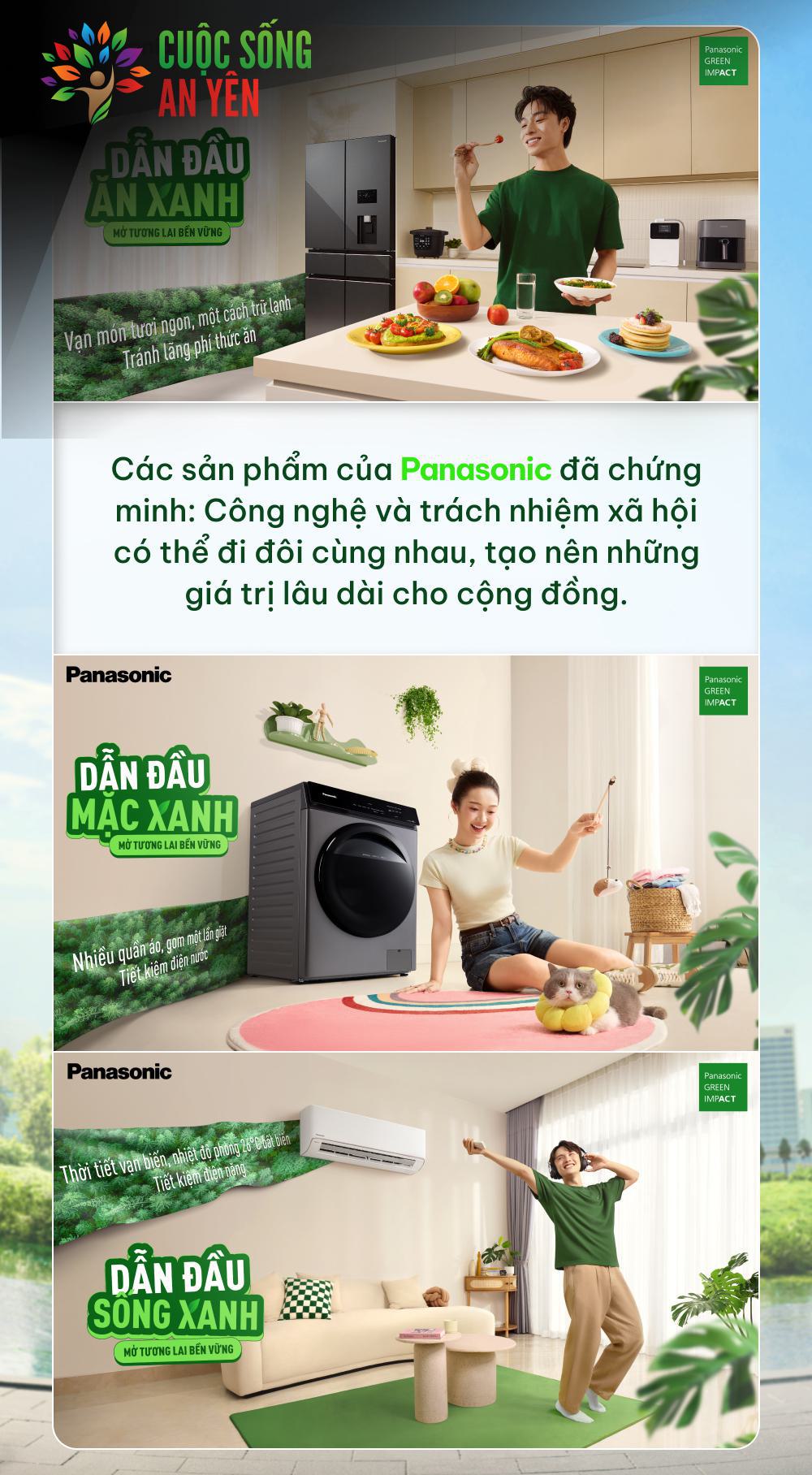 Panasonic và Hương Giang: 