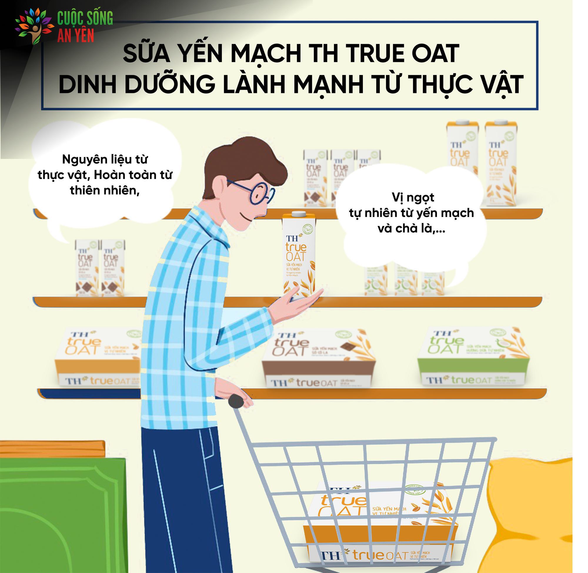 Sữa Yến Mạch TH true OAT: 